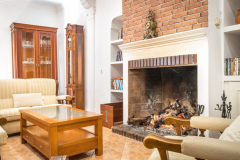 Chimenea del salón